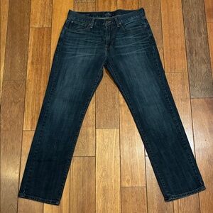 Lucky Brand Men's Deep Indigo Straight Jeans